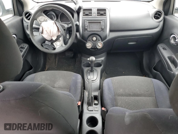 2012 Nissan Versa SL with VIN 3N1CN7AP8CL874237, listed as a Copart auction lot 43331035 with 0 mi miles and Salvage Title. Bid and sale history available at carsss.com. Image 8.