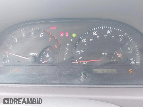 2004 Toyota Camry LE with VIN 4T1BE32K94U928118, listed as a IAAI auction lot 42095320 with 129,266 mi miles and . Bid and sale history available at DreamBid. Image 7.