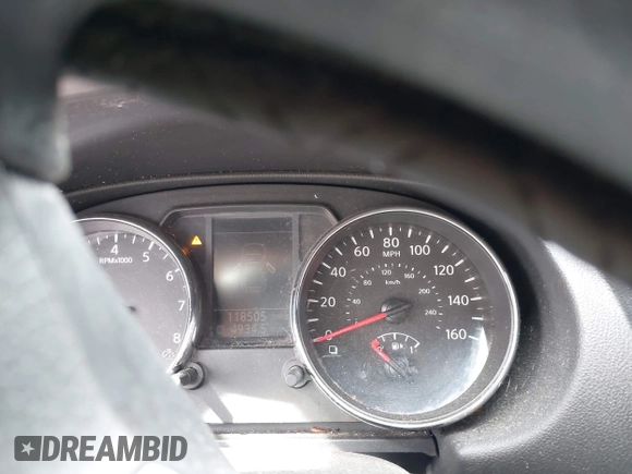 2012 Nissan Rogue S with VIN JN8AS5MV3CW400500, listed as a IAAI auction lot 41945467 with 118,505 mi miles and . Bid and sale history available at DreamBid. Image 7.