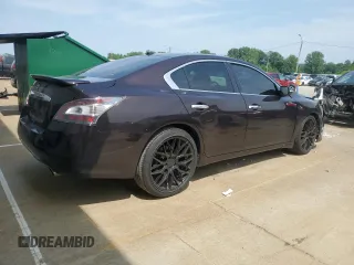 2014 Nissan Maxima S with VIN 1N4AA5AP5EC480302, listed as a Copart auction lot 60444595 with 78,353 mi miles and Salvage title. Bid and sale history available at DreamBid. Image 3.