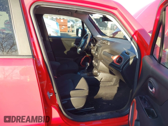 2018 Jeep Renegade Upland with VIN ZACCJBAB0JPH93740, listed as a IAAI auction lot 41705533 with 68,178 mi miles and . Bid and sale history available at DreamBid. Image 5.