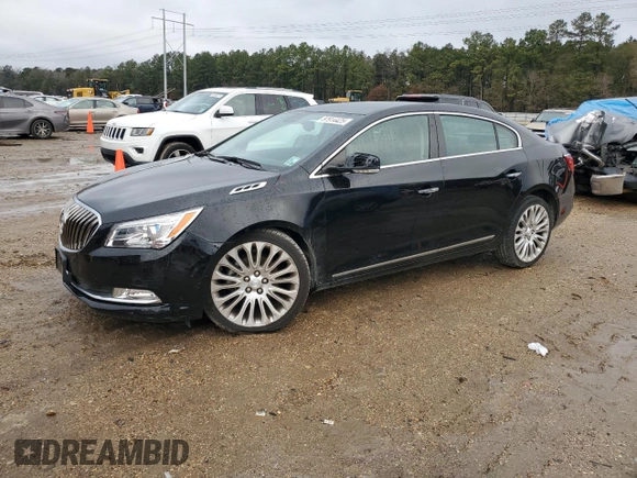 2016 Buick LaCrosse Premium II with VIN 1G4GF5G38GF154582, listed as a Copart auction lot 87914425 with 63,684 mi miles and Salvage Title. Bid and sale history available at carsss.com. Image 1.