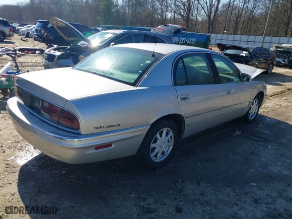 2001 Buick Park Avenue with VIN 1G4CW54K814169130, listed as a IAAI auction lot 41498351 with 1 miles. Bid and sale history available at carsss.com. Image 4.