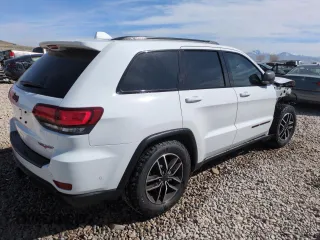 2021 Jeep Grand Cherokee Trailhawk with VIN 1C4RJFLG4MC703945, listed as a Copart auction lot 50703085 with 57,109 mi miles and Salvage Title. Bid and sale history available at carsss.com. Image 3.