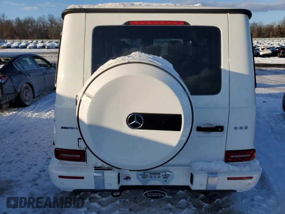 2022 Mercedes-Benz G with VIN W1NYC7HJ0NX458788, listed as a Copart auction lot 85795504 with Not Provided miles and Salvage Title. Bid and sale history available at carsss.com. Image 6.