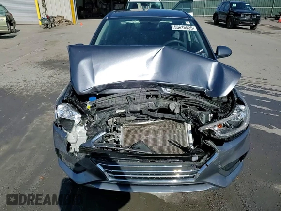 2019 Hyundai Accent SE with VIN 3KPC24A34KE065046, listed as a Copart auction lot 53616535 with 53,560 mi miles and Salvage Title. Bid and sale history available at carsss.com. Image 13.