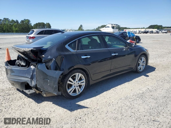 2017 Nissan Altima SL with VIN 1N4BL3AP4HC211330, listed as a Copart auction lot 53374055 with 220,107 mi miles and Salvage title. Bid and sale history available at DreamBid. Image 3.