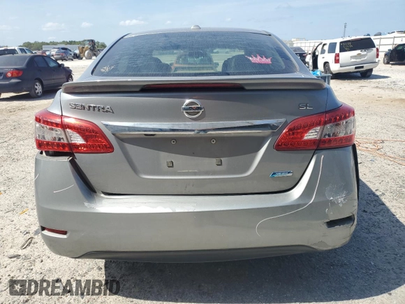 2013 Nissan Sentra SL with VIN 3N1AB7APXDL743750, listed as a Copart auction lot 54236575 with 159,937 mi miles and Salvage Title. Bid and sale history available at DreamBid. Image 6.