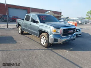 2014 GMC Sierra 1500 with VIN 3GTU2TEH7EG195271, listed as a IAAI auction lot 42052094 with 177,574 mi miles. Bid and sale history available at carsss.com. Image 1.