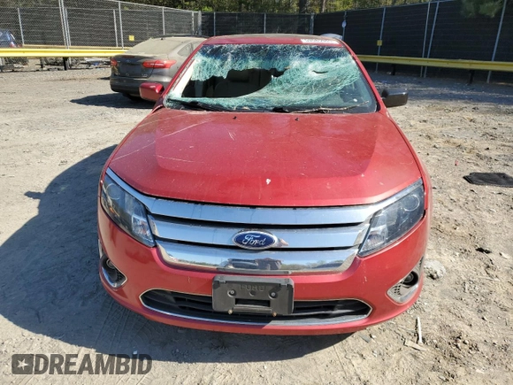 2010 Ford Fusion SEL with VIN 3FAHP0JA1AR343932, listed as a Copart auction lot 53585945 with 126,501 mi miles and Salvage Title. Bid and sale history available at DreamBid. Image 5.