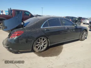 2020 Mercedes-Benz S 560 with VIN WDDUG8DB7LA523768, listed as a Copart auction lot 49408055 with Not Provided miles and Salvage Title. Bid and sale history available at DreamBid. Image 3.