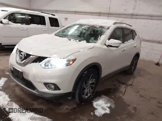 2015 Nissan Rogue SL with VIN 5N1AT2MT2FC836925, listed as a IAAI auction lot 41480969 with 152,210 mi miles. Bid and sale history available at carsss.com. Image 17.