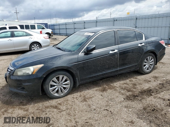 2012 Honda Accord EX-L z VIN 1HGCP3F87CA020494, wystawiony jako Copart lot #55507315 z przebiegiem 183 987 mil mil oraz Czysty tytuł • Clean title. Historia ofert i sprzedaży dostępna na DreamBid. Obrazek 1.