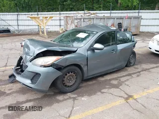 2013 Mazda 3 i SV with VIN JM1BL1TF6D1743168, listed as a IAAI auction lot 42528920 with 191,157 mi miles and . Bid and sale history available at DreamBid. Image 2.