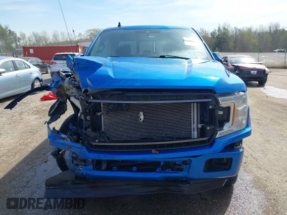 2019 Ford F-150 XL with VIN 1FTEW1EP0KFD47831, listed as a IAAI auction lot 41887760 with 106,495 mi miles and . Bid and sale history available at DreamBid. Image 13.