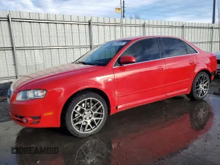 2008 Audi A4 2.0T with VIN WAUDF78E08A030157, listed as a Copart auction lot 48766265 with 192,380 mi miles and Salvage title. Bid and sale history available at DreamBid. Image 1.