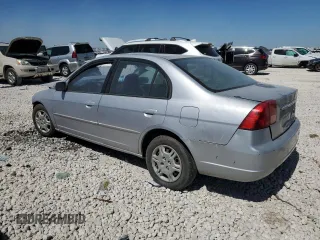 2001 Honda Civic EX with VIN 1HGES26771L030629, listed as a Copart auction lot 48322835 with Not Provided miles and Salvage Title. Bid and sale history available at DreamBid. Image 2.