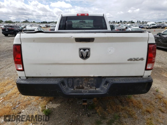2012 Ram 1500 Tradesman with VIN 3C6JD7DT3CG152500, listed as a Copart auction lot 56755775 with 171,022 mi miles and Clean title. Bid and sale history available at DreamBid. Image 6.