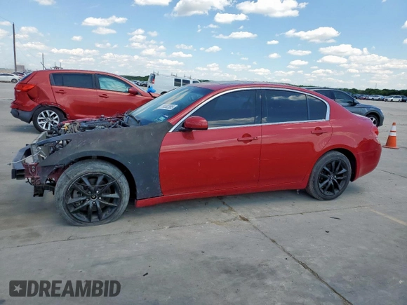 2008 Infiniti G35 x with VIN JNKBV61F28M252786, listed as a Copart auction lot 56582585 with 120,324 mi miles and Clean Title. Bid and sale history available at DreamBid. Image 1.