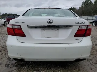 2009 Lexus LS 460 with VIN JTHCL46F395002766, listed as a Copart auction lot 48797575 with 120,725 mi miles and Salvage Title. Bid and sale history available at DreamBid. Image 6.