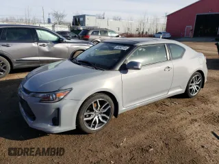 2014 Scion tC with VIN JTKJF5C7XE3086652, listed as a Copart auction lot 46542145 with 216,577 mi miles and Salvage Title. Bid and sale history available at carsss.com. Image 1.