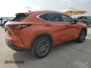 2022 Lexus NX 250 Premium with VIN JTJGDCAZ9N2004588, listed as a Copart auction lot 57081073 with 10,742 mi miles and . Bid and sale history available at DreamBid. Image 3.
