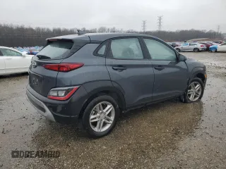 2022 Hyundai Kona Preferred with VIN KM8K22AB6NU763750, listed as a Copart auction lot 41881265 with 44,761 mi miles and Salvage Title. Bid and sale history available at carsss.com. Image 3.