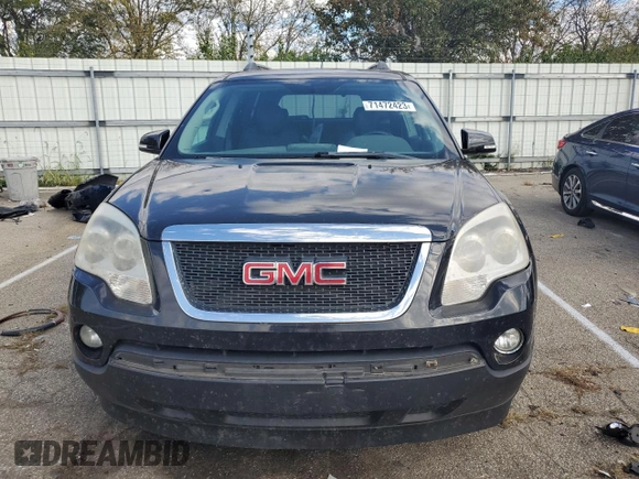 2010 GMC Acadia SLT2 with VIN 1GKLVNED0AJ123076, listed as a Copart auction lot 71472423 with 168,621 mi miles and Salvage Title. Bid and sale history available at DreamBid. Image 5.