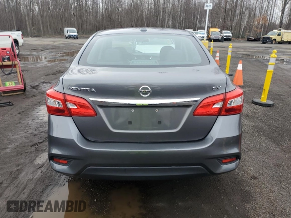 2018 Nissan Sentra SV with VIN 3N1AB7AP3JL620108, listed as a Copart auction lot 47922475 with 112,974 mi miles and Non Repairable. Bid and sale history available at DreamBid. Image 6.