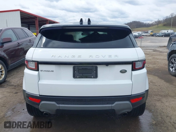 2018 Land Rover Range Rover Evoque SE with VIN SALVP2RX3JH321006, listed as a IAAI auction lot 41810994 with 53,642 mi miles and . Bid and sale history available at DreamBid. Image 17.
