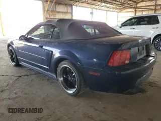 2003 Ford Mustang Deluxe with VIN 1FAFP44403F451821, listed as a Copart auction lot 52860955 with 133,780 mi miles and Clean Title. Bid and sale history available at carsss.com. Image 2.
