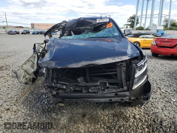 2019 Chevrolet Suburban LT with VIN 1GNSKHKC6KR202548, listed as a Copart auction lot 60195714 with 156,087 mi miles and Salvage Title. Bid and sale history available at DreamBid. Image 5.