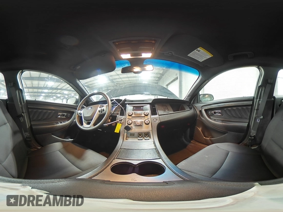 2018 Ford Police Interceptor with VIN 1FAHP2MK1JG112682, listed as a Copart auction lot 42824395 with 84,728 mi miles and Salvage title. Bid and sale history available at DreamBid. Image 14.