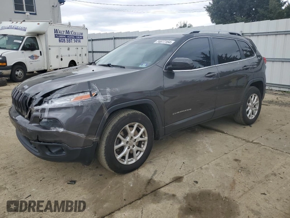 2014 Jeep Cherokee Altitude with VIN 1C4PJMCSXEW206494, listed as a Copart auction lot 74877164 with 183,549 mi miles and Salvage Title. Bid and sale history available at carsss.com. Image 1.