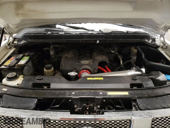 2005 Nissan Titan SE with VIN 1N6BA06B05N522536, listed as a Copart auction lot 88483945 with 183,459 mi miles and Salvage title. Bid and sale history available at DreamBid. Image 11.