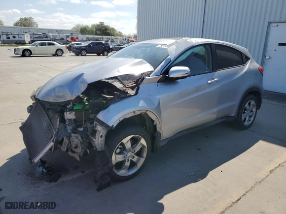 2017 Honda HR-V EX with VIN 3CZRU5H55HM714542, listed as a Copart auction lot 50445625 with 38,705 mi miles and Salvage Title. Bid and sale history available at carsss.com. Image 1.