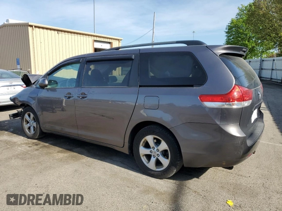 2013 Toyota Sienna LE AAS with VIN 5TDKK3DC8DS285333, listed as a Copart auction lot 54120625 with 136,389 mi miles and Salvage title. Bid and sale history available at DreamBid. Image 2.