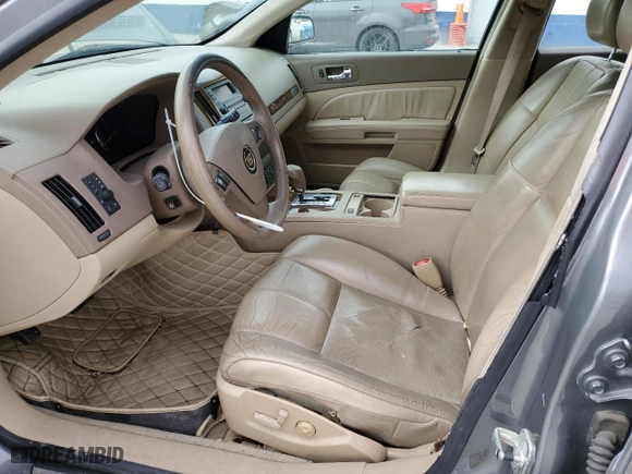 2005 Cadillac STS with VIN 1G6DW677450212075, listed as a Copart auction lot 45037255 with 191,320 mi miles and Salvage Title. Bid and sale history available at carsss.com. Image 7.