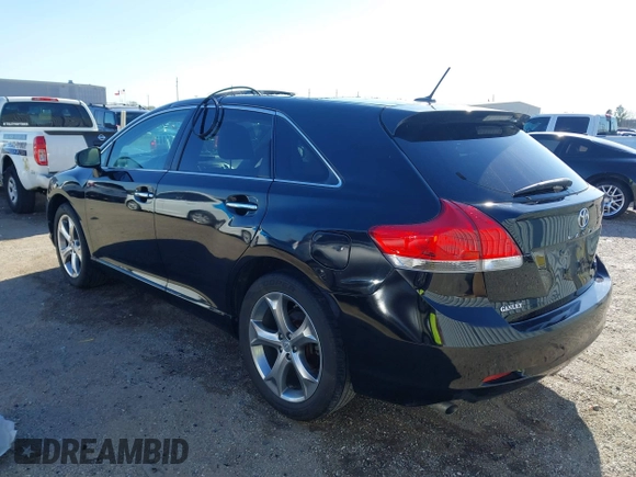 2012 Toyota Venza LE with VIN 4T3ZK3BB3CU050585, listed as a IAAI auction lot 41838121 with 124,596 mi miles. Bid and sale history available at carsss.com. Image 3.