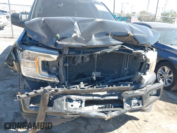 2019 Ford F-150 XL with VIN 1FTEW1C59KKE38668, listed as a IAAI auction lot 41538187 with 109,704 mi miles and . Bid and sale history available at DreamBid. Image 6.