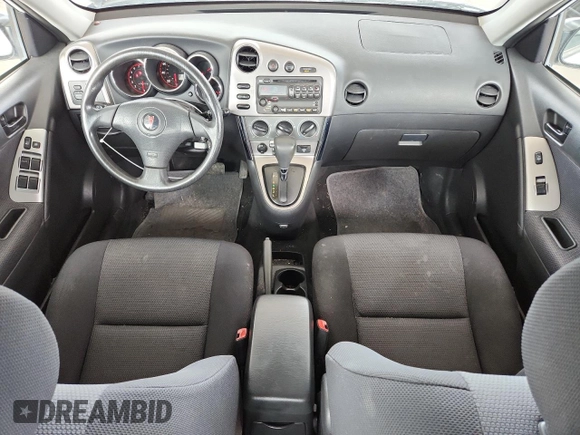 2007 Pontiac Vibe with VIN 5Y2SL65877Z430535, listed as a Copart auction lot 60508955 with 91,000 mi miles and Salvage title. Bid and sale history available at DreamBid. Image 8.