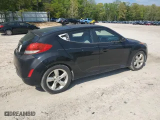 2012 Hyundai Veloster w/Black Int with VIN KMHTC6AD8CU020658, listed as a Copart auction lot 53323665 with 179,169 mi miles and Clean Title. Bid and sale history available at carsss.com. Image 3.