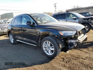2022 Audi Q5 S line Premium with VIN WA1GAAFY8N2033347, listed as a Copart auction lot 87833315 with 32,309 mi miles and Salvage Title. Bid and sale history available at carsss.com. Image 4.