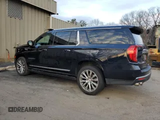 2023 GMC Yukon XL Denali with VIN 1GKS1JKL4PR215930, listed as a Copart auction lot 43771215 with 73,769 mi miles and Clean Title. Bid and sale history available at carsss.com. Image 2.