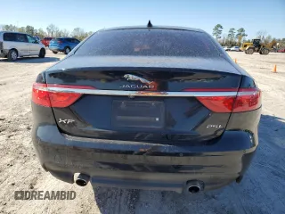 2018 Jaguar XF 25t Prestige with VIN SAJBE4FX9JCY64763, listed as a Copart auction lot 86058104 with 76,900 mi miles and Salvage Title. Bid and sale history available at carsss.com. Image 6.
