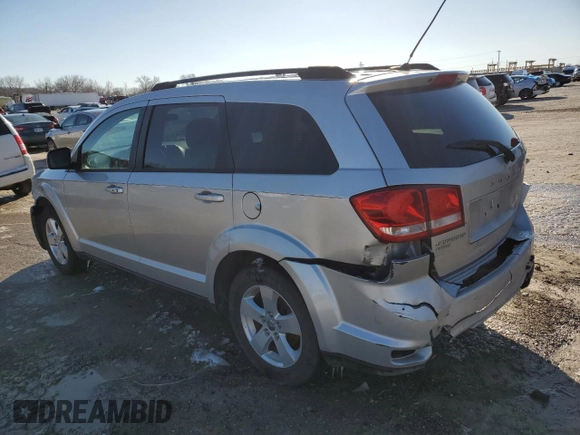 2012 Dodge Journey SXT with VIN 3C4PDDBG4CT166582, listed as a Copart auction lot 47807875 with 243,372 mi miles and Salvage title. Bid and sale history available at DreamBid. Image 2.