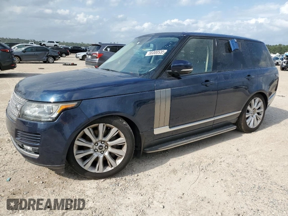 2013 Land Rover Range Rover SC with VIN SALGS2EF9DA100088, listed as a Copart auction lot 55300535 with Not provided miles and Clean title. Bid and sale history available at DreamBid. Image 1.