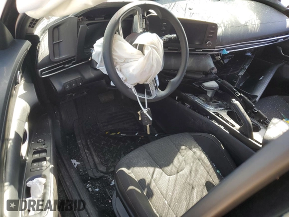 2024 Hyundai Elantra SE with VIN KMHLL4DG1RU683976, listed as a Copart auction lot 51864595 with Not Provided miles and Salvage Title. Bid and sale history available at DreamBid. Image 8.