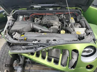 2018 Jeep Wrangler JK Unlimited Sahara with VIN 1C4BJWEG3JL840921, listed as a Copart auction lot 72616184 with 85,179 mi miles and Salvage Title. Bid and sale history available at carsss.com. Image 11.