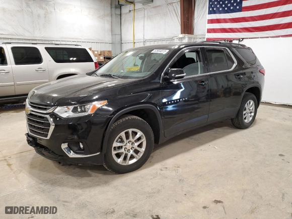 2019 Chevrolet Traverse LT Cloth with VIN 1GNEVGKW9KJ188703, listed as a Copart auction lot 52804815 with 25,904 mi miles and Non Repairable. Bid and sale history available at carsss.com. Image 1.